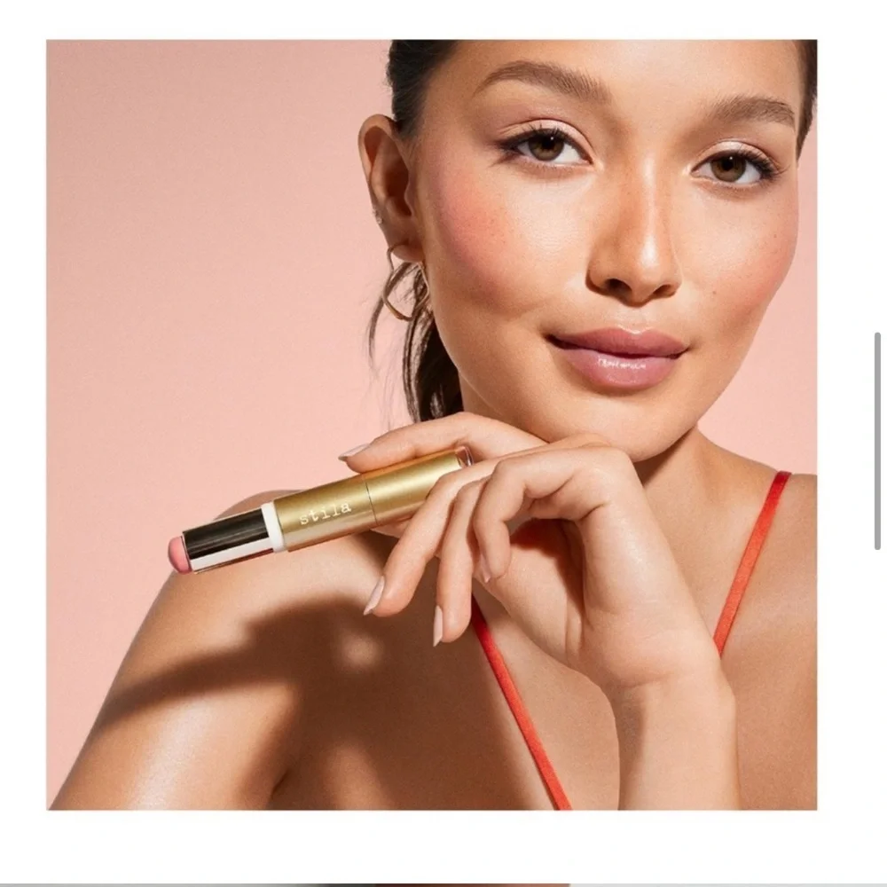 GRAPEFRUIT & CARAMEL | Stila Hydro-Blur‎ Cheek Duo – Blush & Bronze – NWT